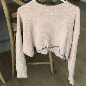 Cropped sweater